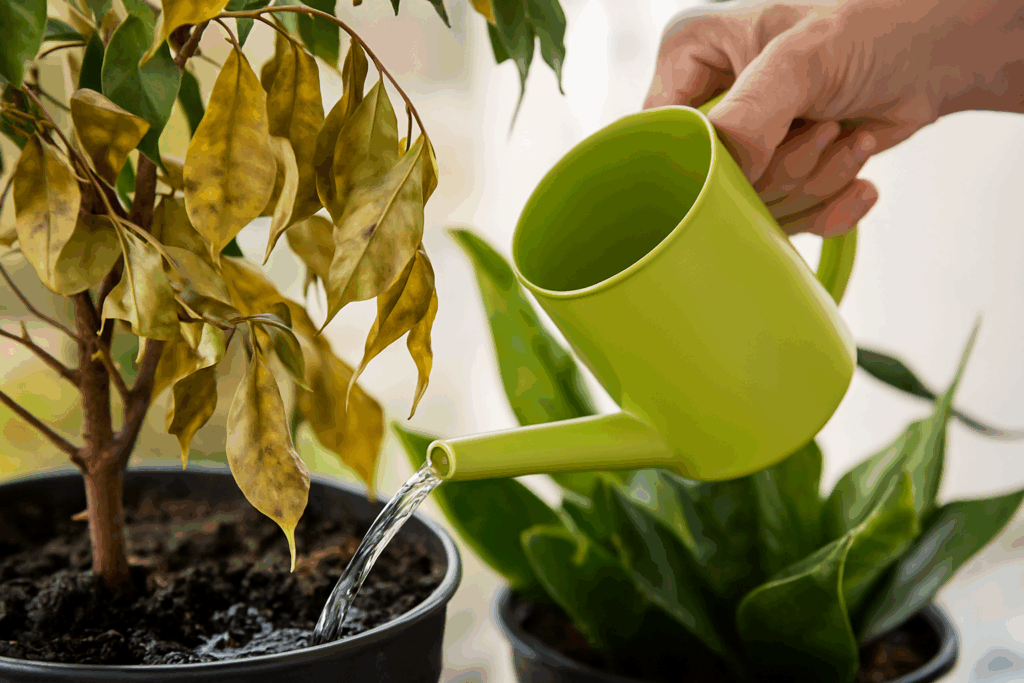 Rescue struggling plants and bring them back to life.
