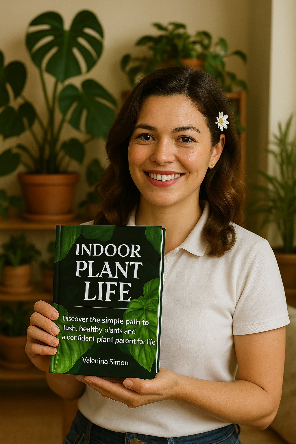 ValeninaSImonHoldingIndoorPlantlifeBook